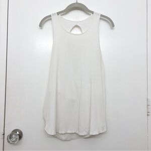 Lululemon Open Back Tank White
